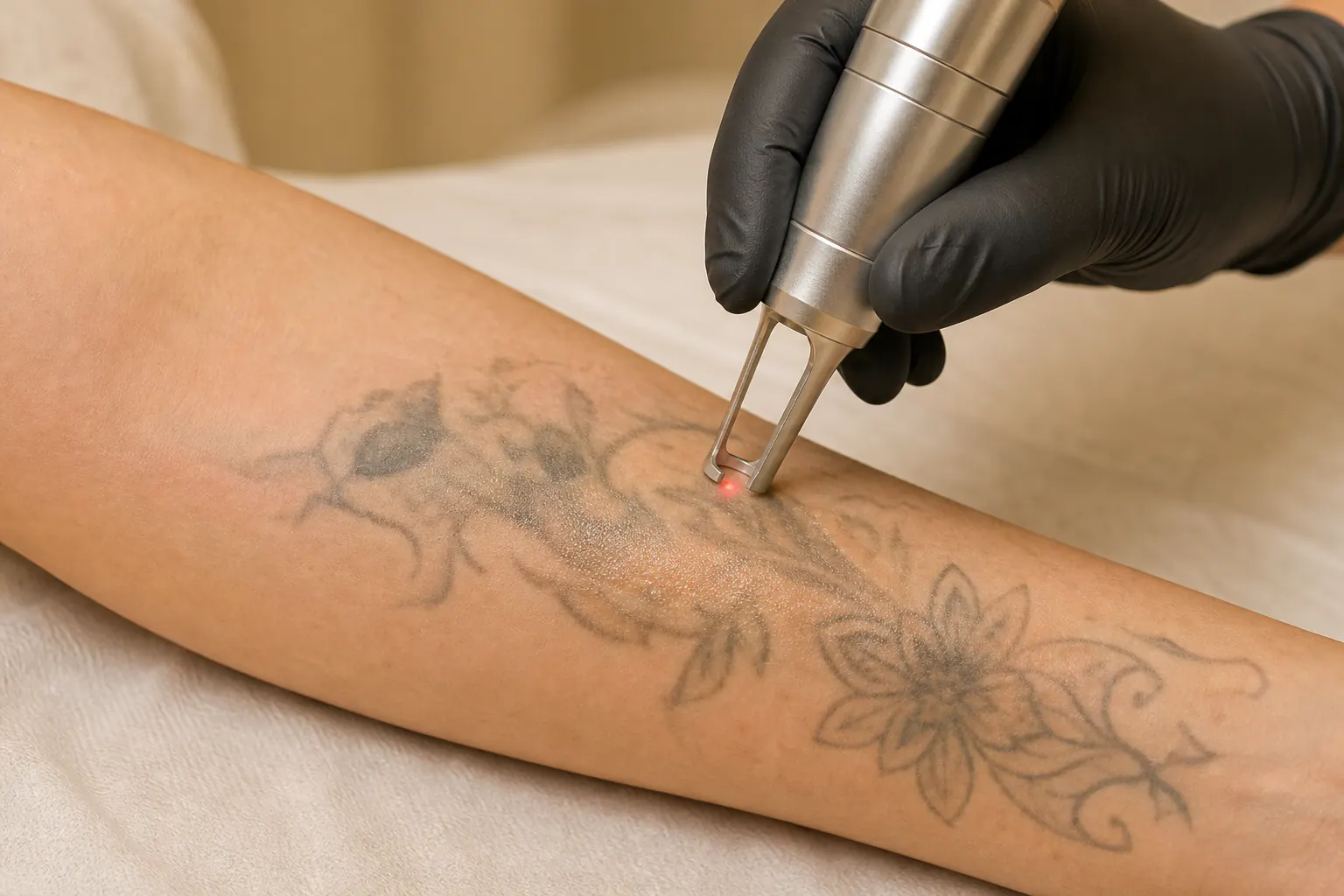 PicoSure laser tattoo removal technology