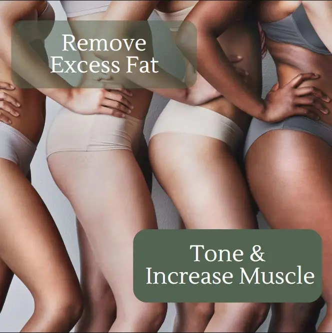 Body Sculpt HIFEM before and after result
